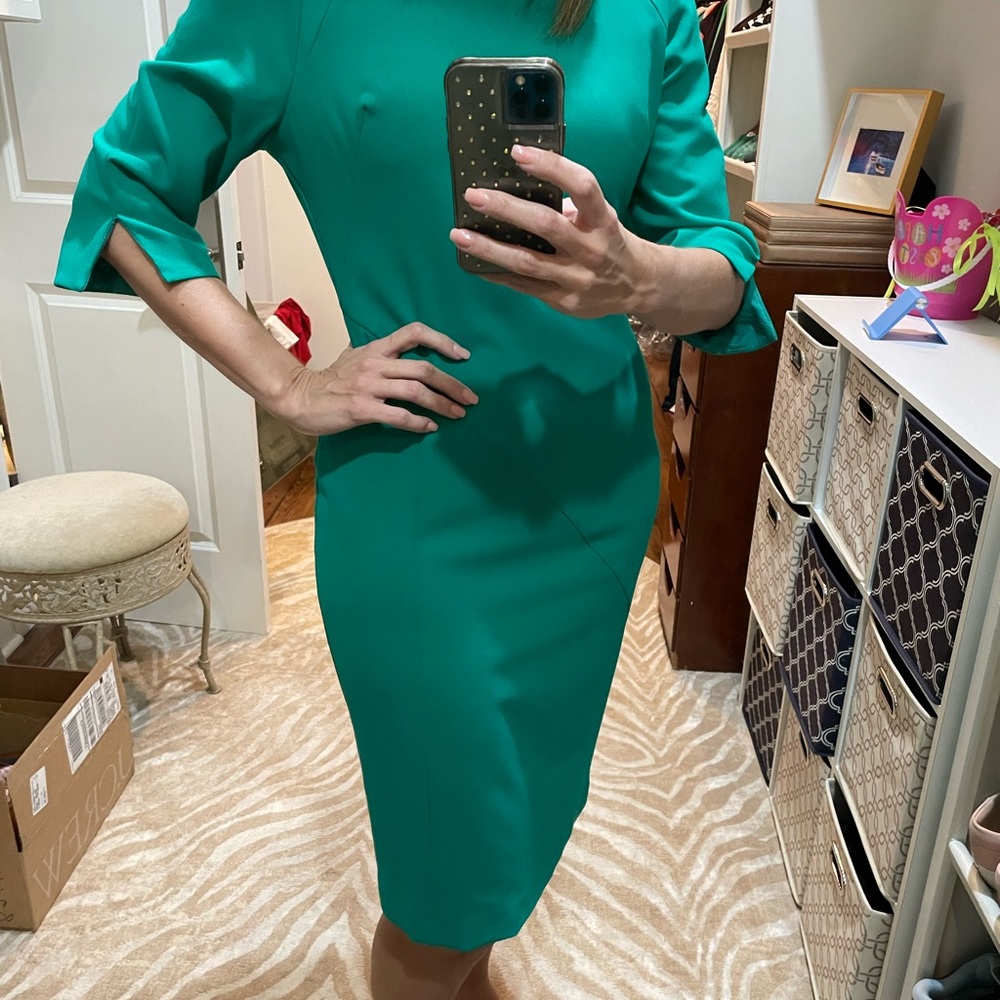 Black Halo sheath dress